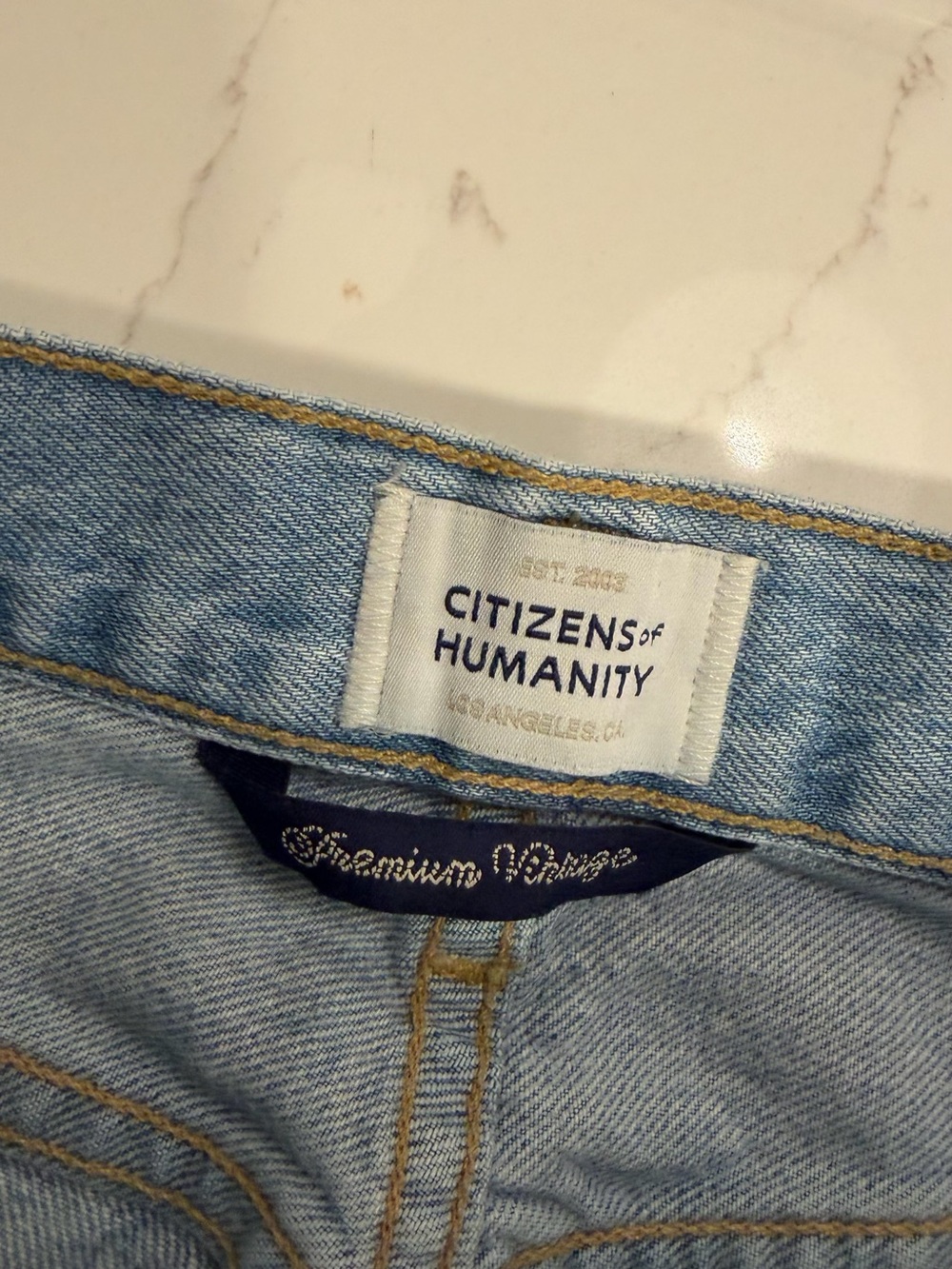 Citizens of Humanity Annina High-Rise Wide-Leg Jeans - tularosa - Picture 9 of 10